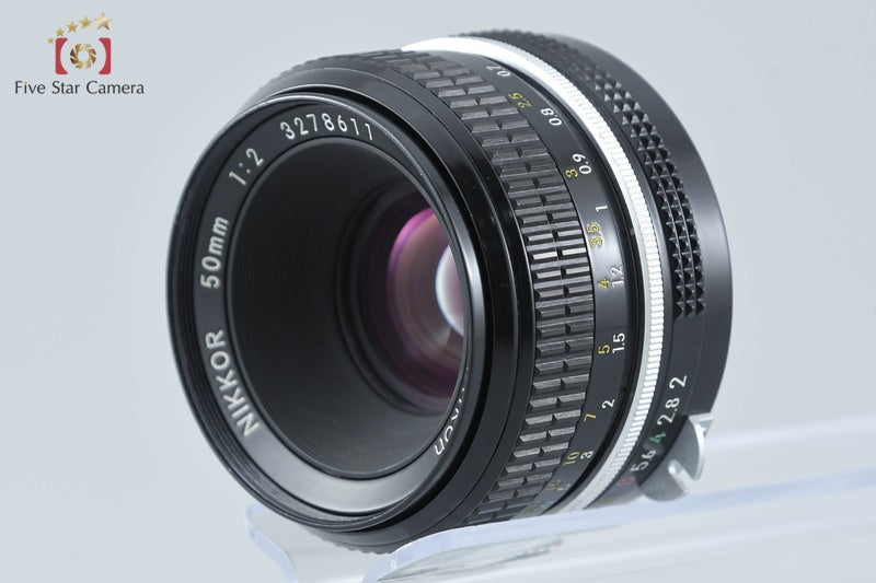 Nikon New NIKKOR 50mm f/2 Non Ai Lens