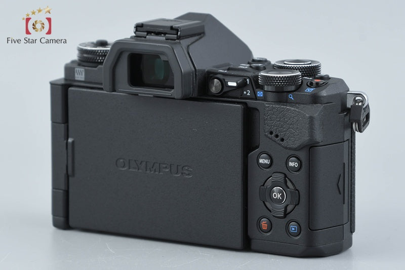 "Count 1,783" Olympus OM-D E-M5 Mark II Black 16.1 MP Digital Camera