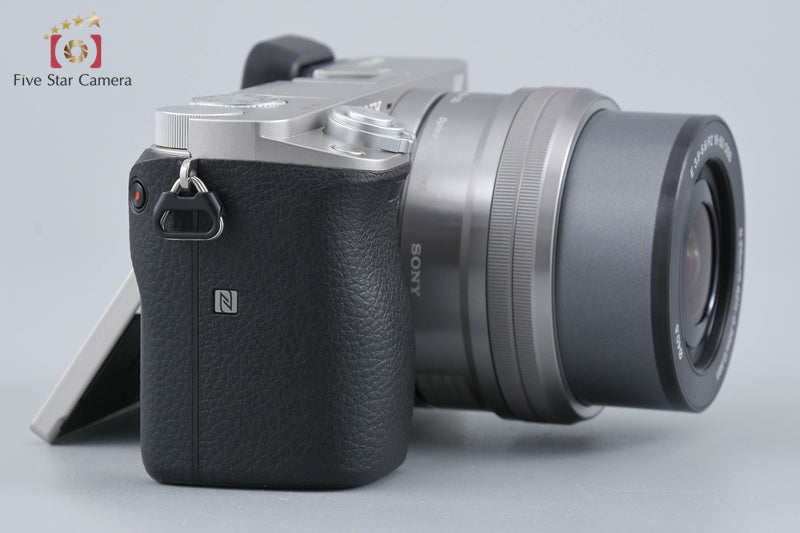 Sony Alpha α6000 ILCE-6000 Silver 24.3 MP 16-50 Lens [Multiple Languages]