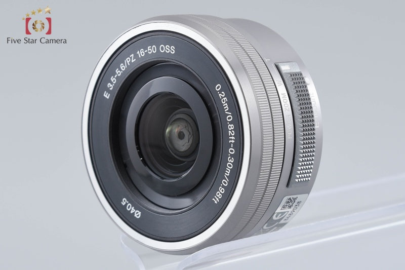 Sony Alpha α6000 ILCE-6000 Silver 24.3 MP 16-50 Lens [Multiple Languages]