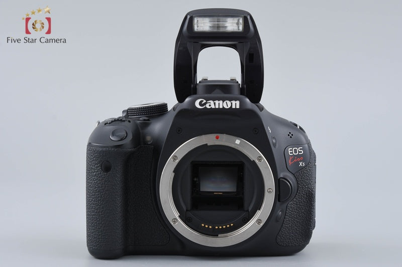 "Count 5,024" Canon EOS Kiss X5 / Rebel T3i / 600D 18.0 MP EF-S 18-55 IS II Lens