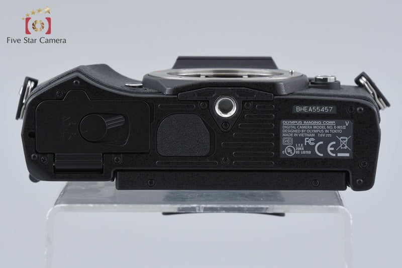 "Count 4,083" Olympus OM-D E-M5 Mark II Black 16.1MP Digital Mirrorless Camera