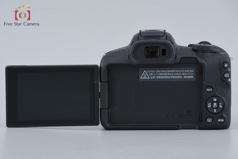 "Shutter count 1,000" Canon EOS R50 Black 24.2 MP RF-S 18-45 Lens