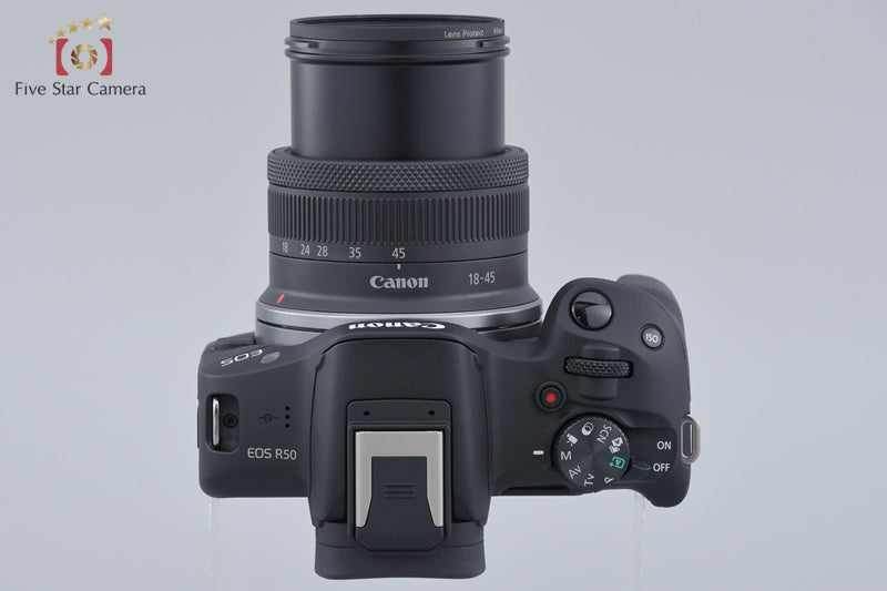 "Shutter count 1,000" Canon EOS R50 Black 24.2 MP RF-S 18-45 Lens