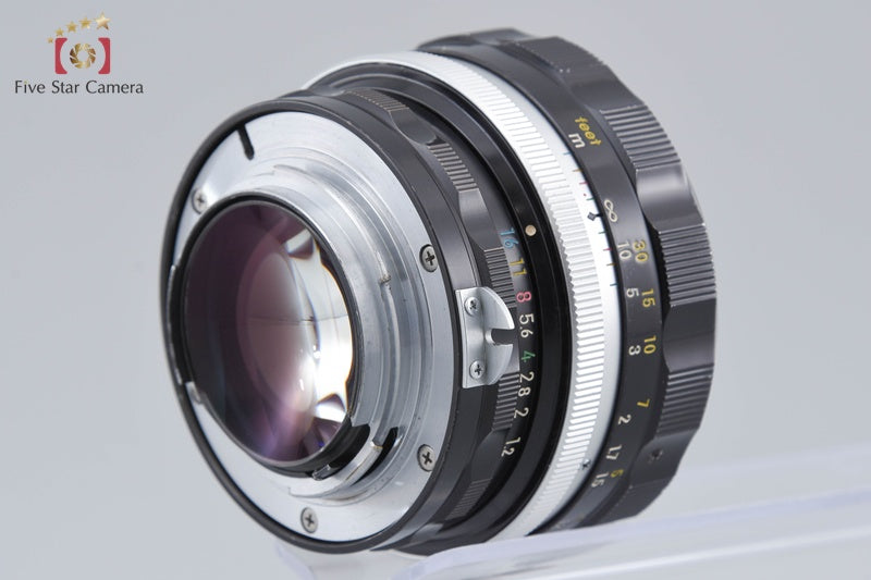 Nikon NIKKOR-S.C Auto 55mm f/1.2 Non Ai Lens
