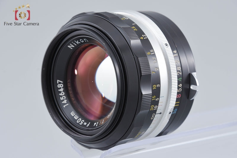 Nikon NIKKOR-S.C Auto 50mm f/1.4 Non Ai Lens