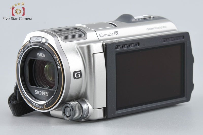 SONY HANDYCAM HDR-CX560V Champagne Silver Camcoder [Japanese Language Only]