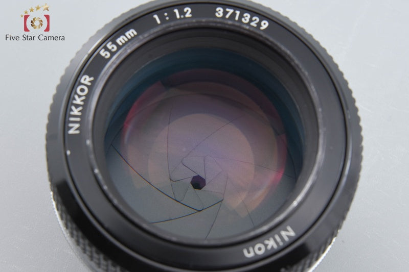 Nikon New NIKKOR 55mm f/1.2 Non Ai Lens