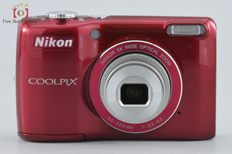 Nikon COOLPIX L26 Red 16.1 MP Digital Camera