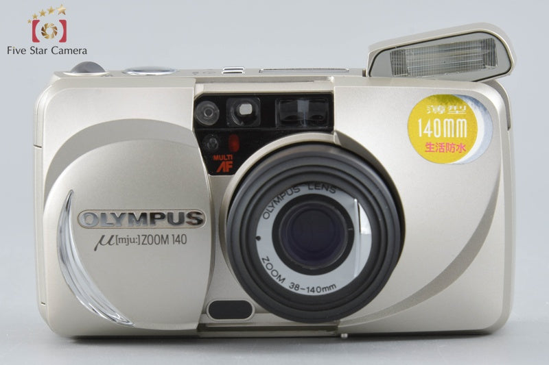Olympus μ[mju:] ZOOM 140 Point & Shoot 35mm Film camera w/ Box