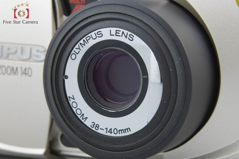 Olympus μ[mju:] ZOOM 140 Point & Shoot 35mm Film camera w/ Box