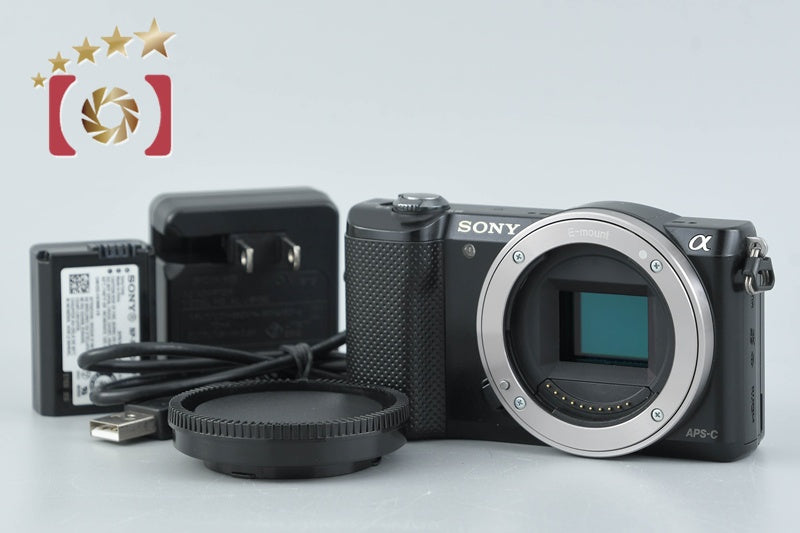 Sony α5000 ILCE-5000 Black 20.1MP Digital Mirrorless Camera [Multiple Languages]