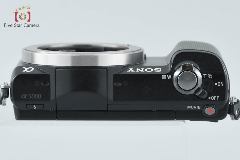 Sony α5000 ILCE-5000 Black 20.1MP Digital Mirrorless Camera [Multiple Languages]
