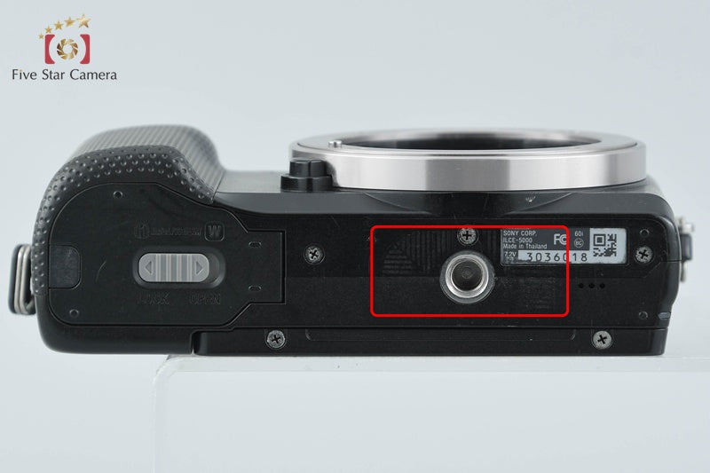 Sony α5000 ILCE-5000 Black 20.1MP Digital Mirrorless Camera [Multiple Languages]