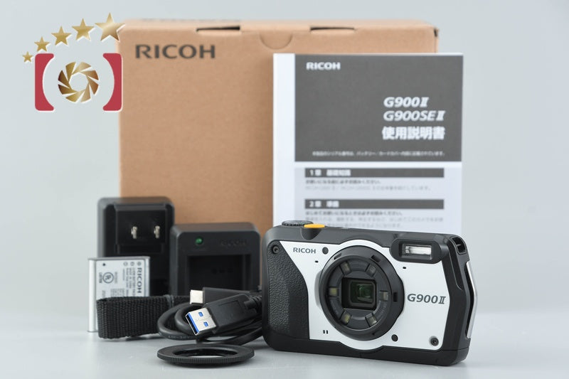 "Shutter count 7" RICOH G900 II 20.0 MP Digital Camera w/ Box