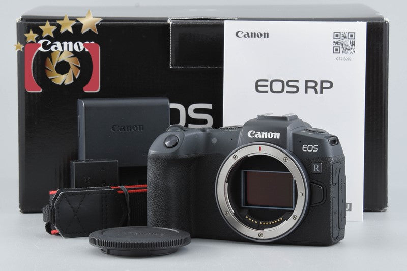Canon EOS RP Black 26.2 MP Mirrorless Camera Body w/ Box