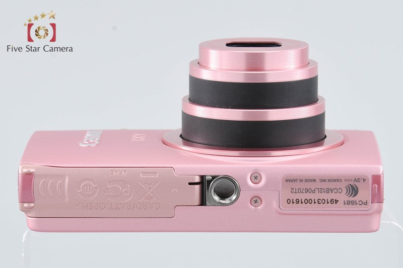 Canon IXY 430F Pink 16.1 MP Digital Camera w/ Box