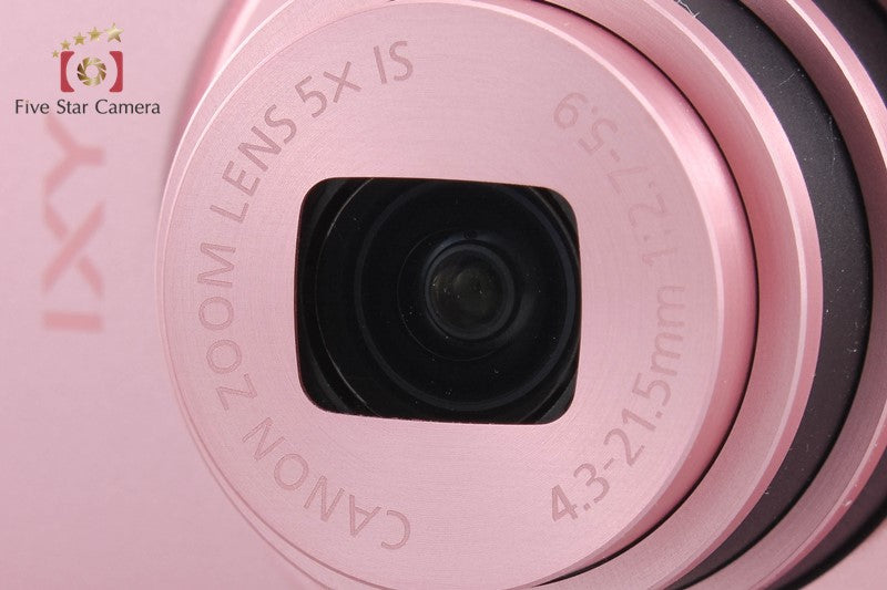 Canon IXY 430F Pink 16.1 MP Digital Camera w/ Box