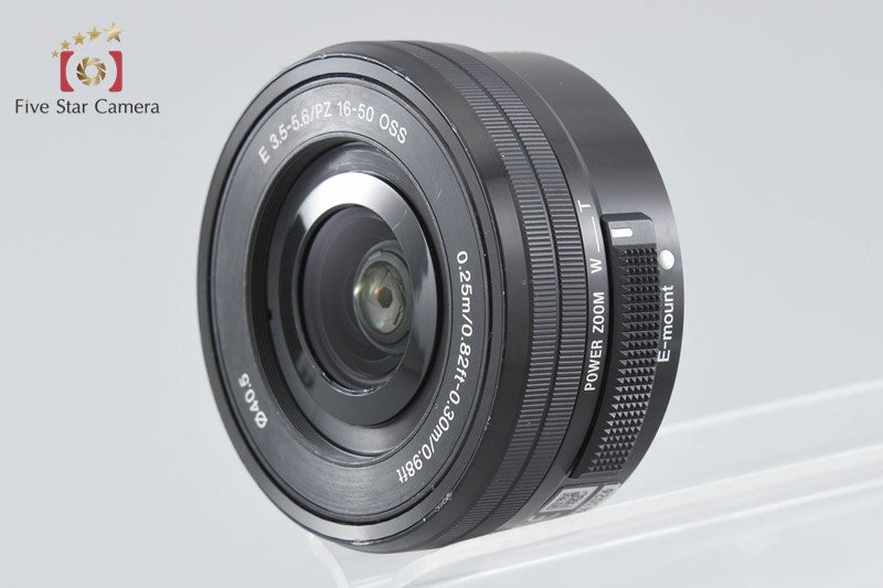 SONY E PZ 16-50mm f/3.5-5.6 OSS SELP1650 Black Sony E Mount