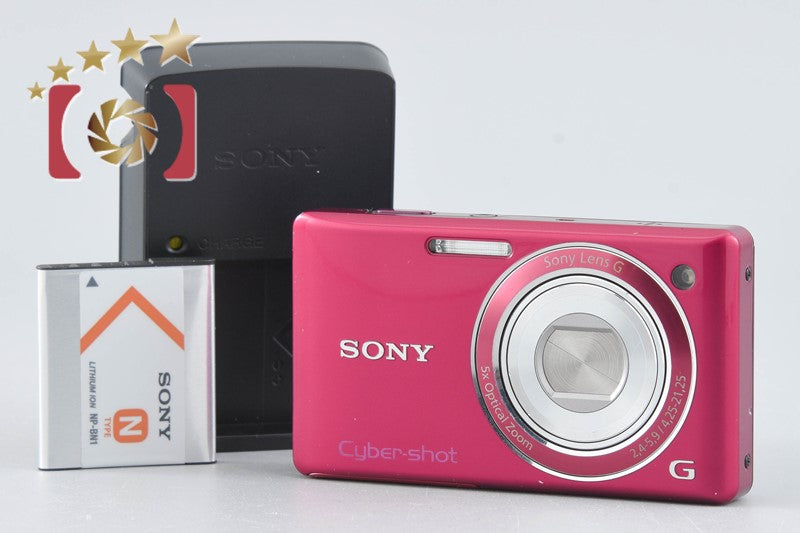 Sony Cyber-Shot DSC-W380 Red 14.1 MP Digital Camera [Japanese Language Only]