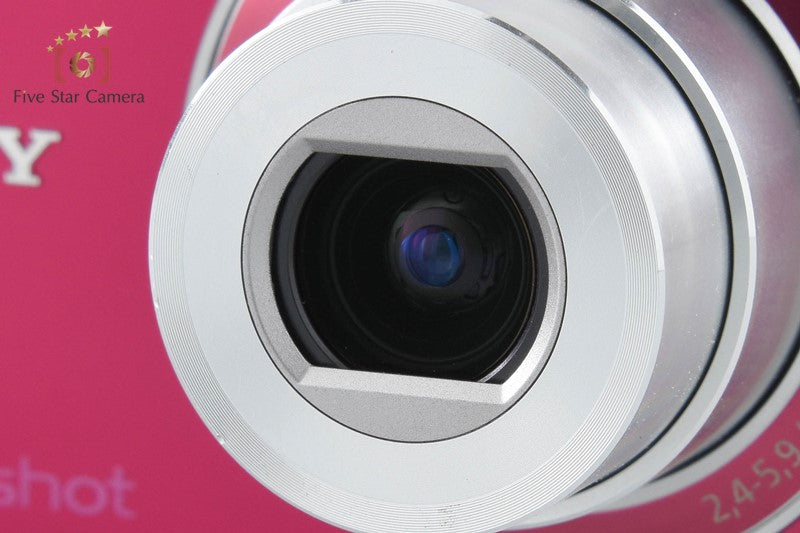 Sony Cyber-Shot DSC-W380 Red 14.1 MP Digital Camera [Japanese Language Only]