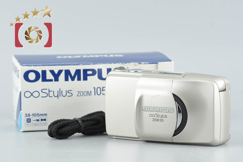Olympus Infinity Stylus Zoom 105 35mm Point & Shoot Film Camera w/ Box