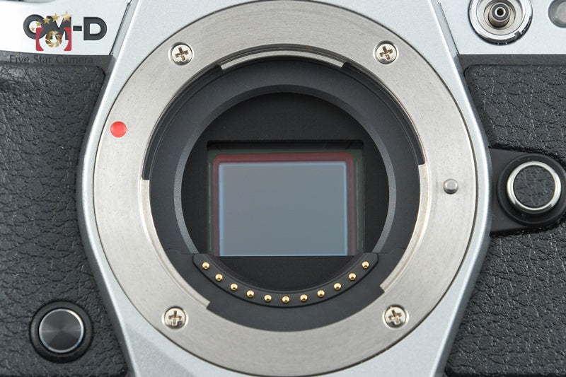 Olympus OM-D E-M5 Mark II Silver 16.1 MP Digital Mirrorless Camera