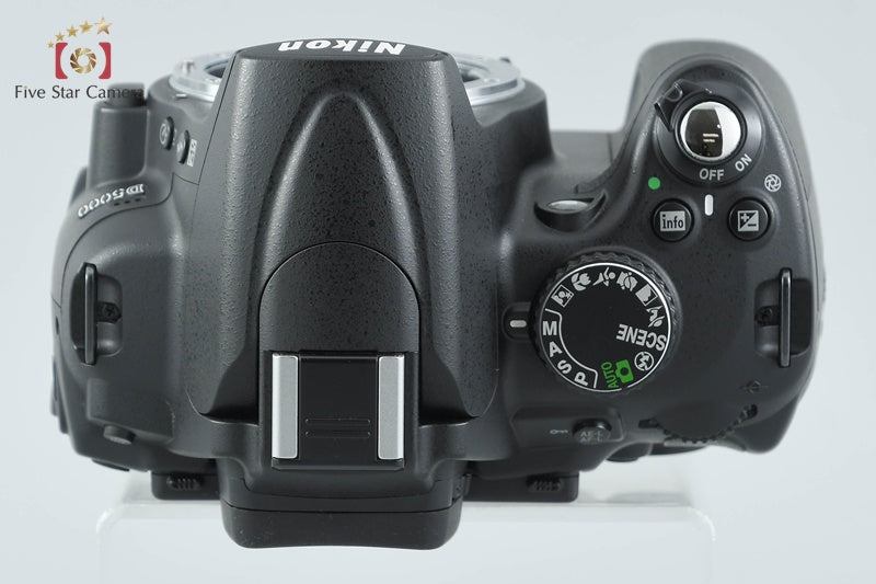 "Shutter count 4,217" Nikon D5000 12.3 MP DSLR Camera Body
