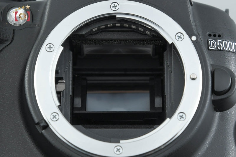 "Shutter count 4,217" Nikon D5000 12.3 MP DSLR Camera Body