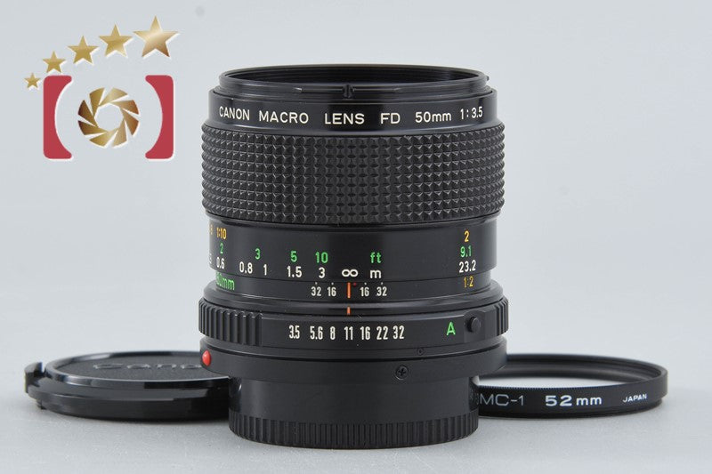 Canon New FD 50mm f/3.5 MACRO