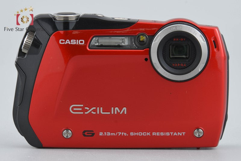CASIO EXILIM EX-G1 Red 12.1 MP Digital Camera