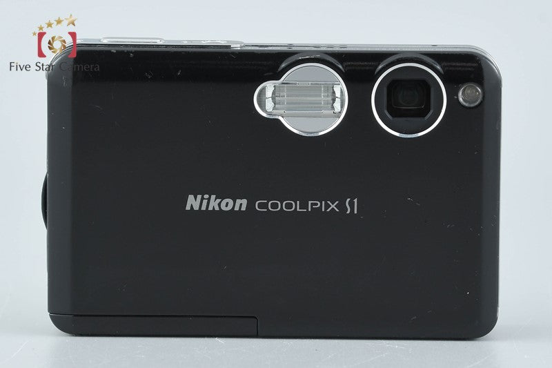 Nikon COOLPIX S1 Dolce Black 5.1 MP Digital Camera