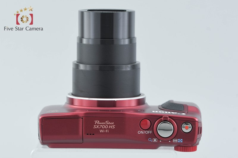 Canon PowerShot SX700 HS Red 16.1 MP Digital Camera