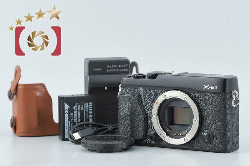 Fujifilm X-E1 Black 16.3 MP Digital Mirrorless Camera Body