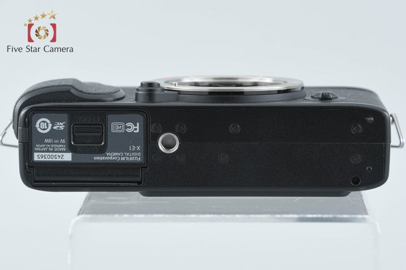 Fujifilm X-E1 Black 16.3 MP Digital Mirrorless Camera Body
