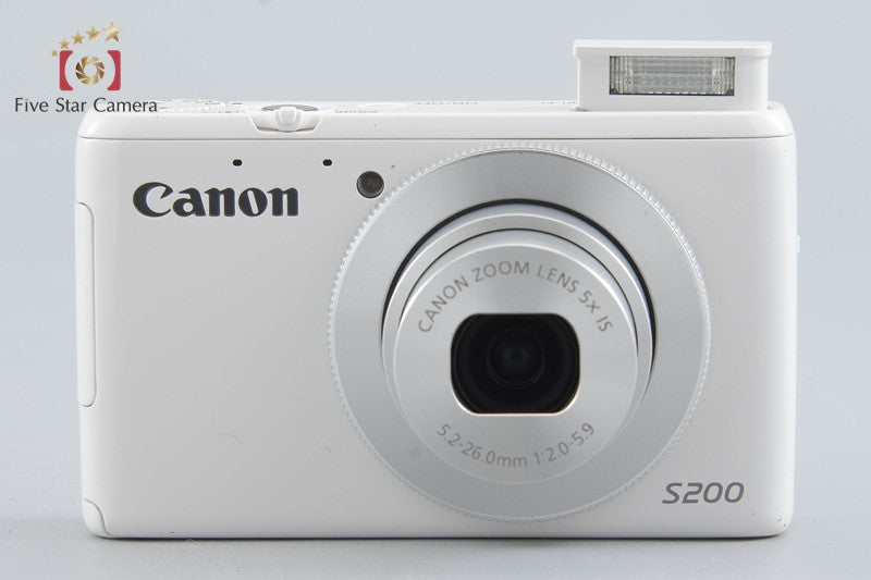 Canon PowerShot S200 White 10.1 MP Digital Camera