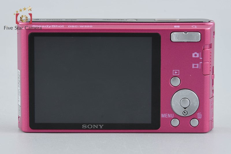 Sony Cyber-Shot DSC-W320 Pink 14.1 MP Digital Camera [Japanese Language Only]