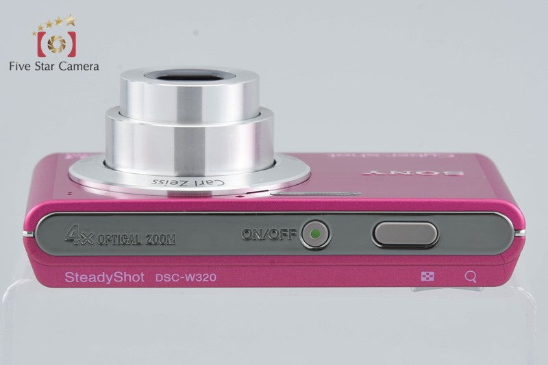 Sony Cyber-Shot DSC-W320 Pink 14.1 MP Digital Camera [Japanese Language Only]
