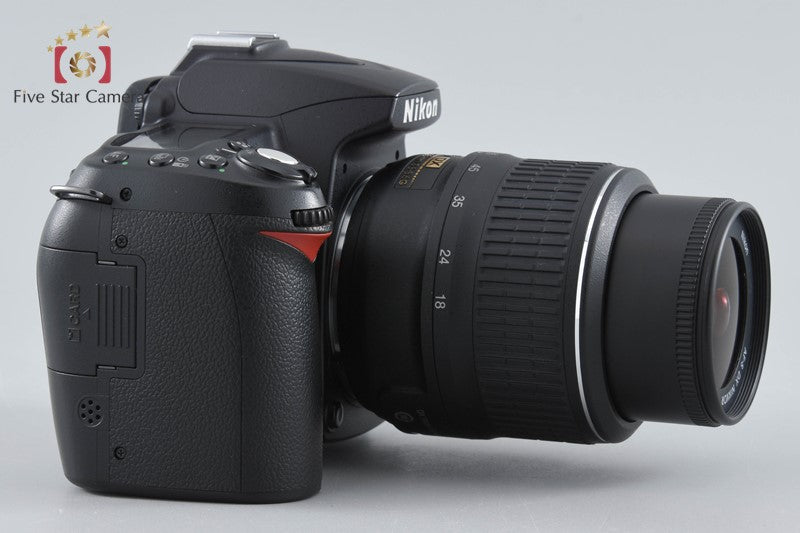 Nikon D90 12.3 MP DSLR Camera AF-S DX 18-55 G VR Lens
