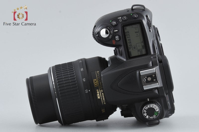 Nikon D90 12.3 MP DSLR Camera AF-S DX 18-55 G VR Lens