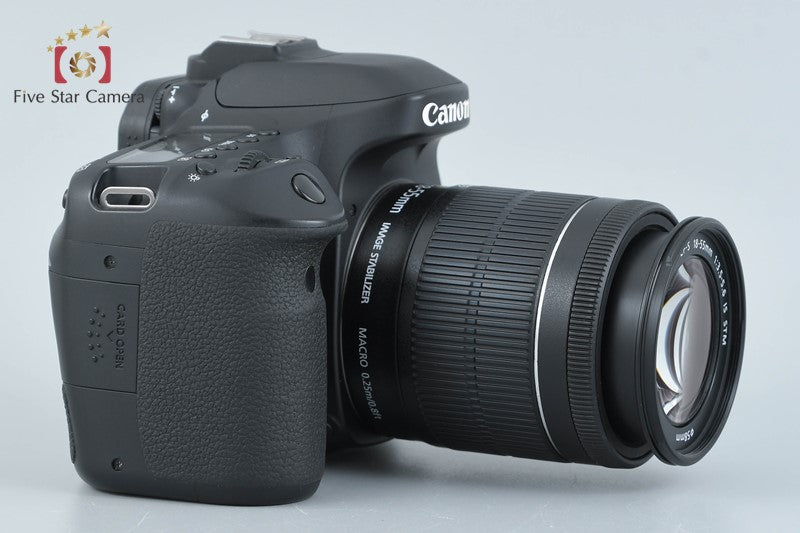 Canon EOS 80D 24.2 MP Digital SLR Camera EF-S 18-55 IS STM Lens