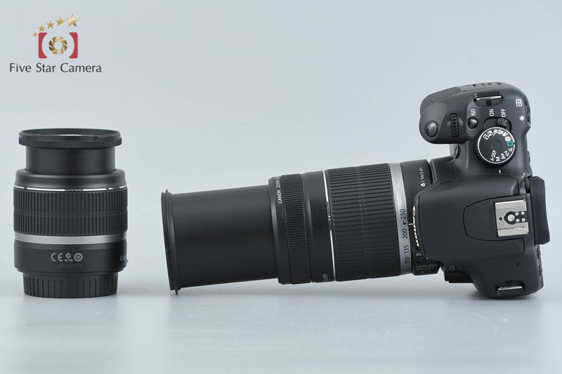 "Count 4" Canon EOS Kiss X2 / Rebel XSi / 450D 12.2 MP 18-55 55-250 Lenses