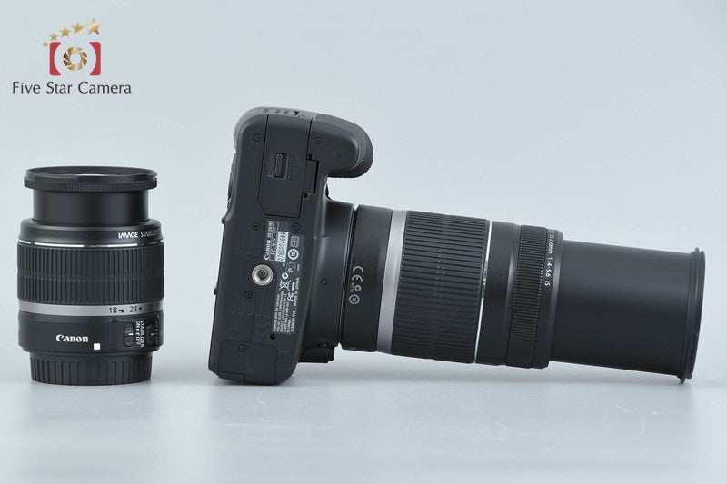 "Count 4" Canon EOS Kiss X2 / Rebel XSi / 450D 12.2 MP 18-55 55-250 Lenses