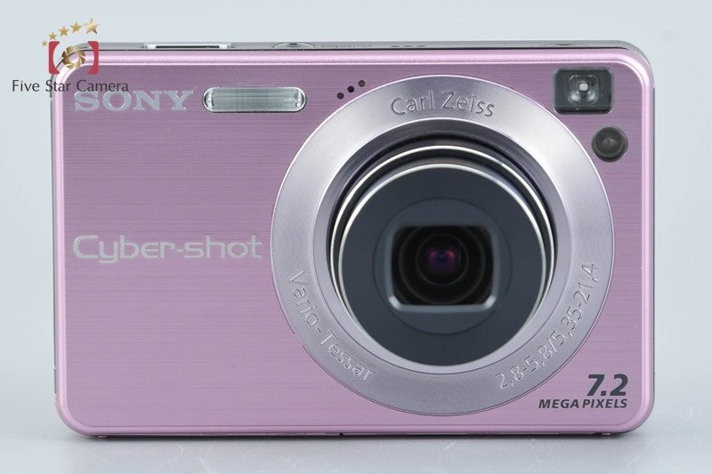 SONY Cyber-Shot DSC-W120 Pink 7.2 MP Digital Camera [Japanese Language Only]