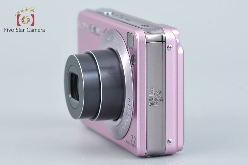 SONY Cyber-Shot DSC-W120 Pink 7.2 MP Digital Camera [Japanese Language Only]