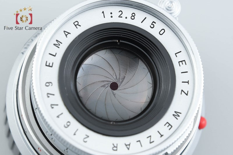 Leica Elmar 50mm f/2.8 Collapsible Leica M Mount Lens