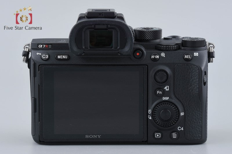 Sony Alpha α7RIII ILCE-7RM3 42.4 MP Mirrorless Camera [Japanese Language Only]