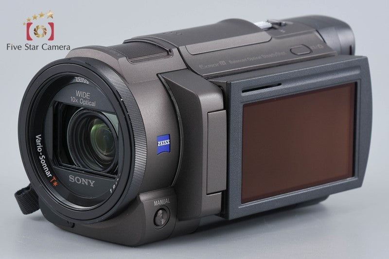 Sony Handycam FDR-AXP35 Bronze Brown 4K Digital Camcorder [Multiple Languages]