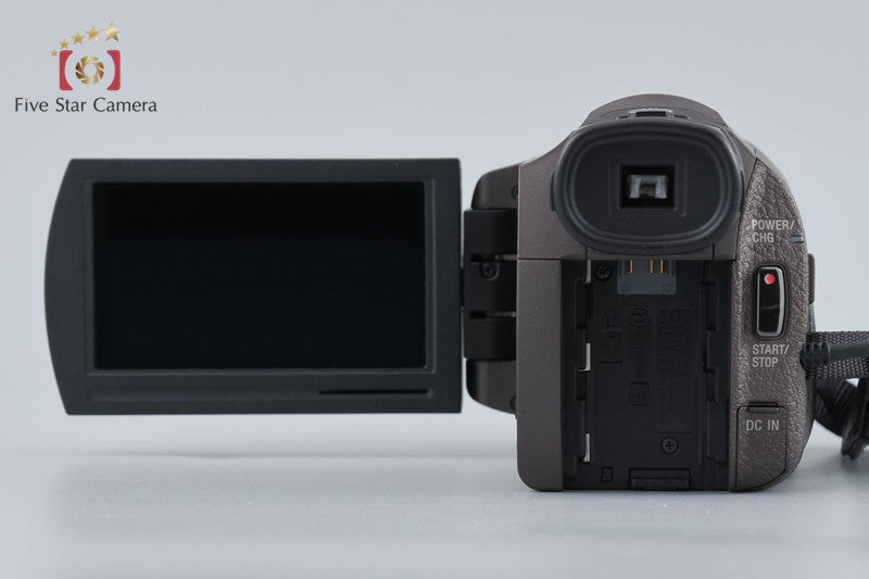 Sony Handycam FDR-AXP35 Bronze Brown 4K Digital Camcorder [Multiple Languages]