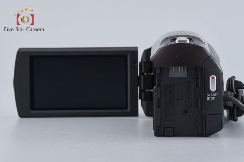 Sony Handycam HDR-CX670 Bordeaux Brown Digital HD Camcorder [Multiple Languages]